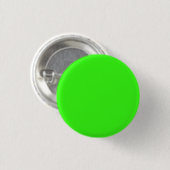 Neon Green Solid Color Button (Vorne & Hinten)
