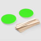 Neon Green Solid Color | Classic Fächer (Non-assembled)