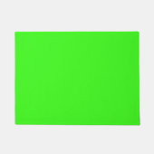 Neon Green Solid Color | Classic Fußmatte (Vorderseite)