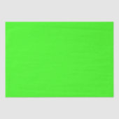 Neon Green Solid Color | Classic Seidenpapier (Vorderseite)