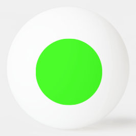 Neon Green Solid Color | Classic Tischtennisball