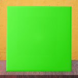 Neon Green Solid Color Fliese<br><div class="desc">Neon Green Solid Color. Eine lebendige, auffällige Farbe, die Energie, Spannung und Wachstum hervorruft. Ideal für diejenigen, die eine Erklärung abgeben möchten. Diese lebendige und vielseitige Farbe hat ein modernes und edles Ambiente. Die leuchtende, energiereiche Farbe wird einen bleibenden Eindruck hinterlassen.</div>