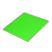 Neon Green Solid Color Fliese (Seite)