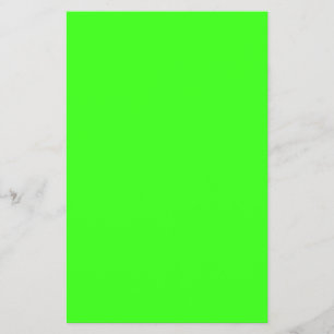 Neon Green Solid Color Flyer