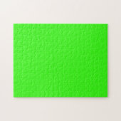 Neon Green Solid Color Puzzle (Horizontal)