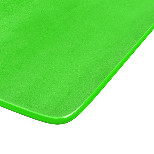 Neon Green Solid Color Schneidebrett (Ecke)