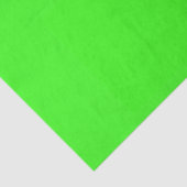 Neon Green Solid Color Seidenpapier (Ausschnitt)