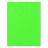 Neon Green Solid Color Tischdecke (Vorderseite)