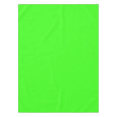 Neon Green Solid Color Tischdecke (Vorderseite)