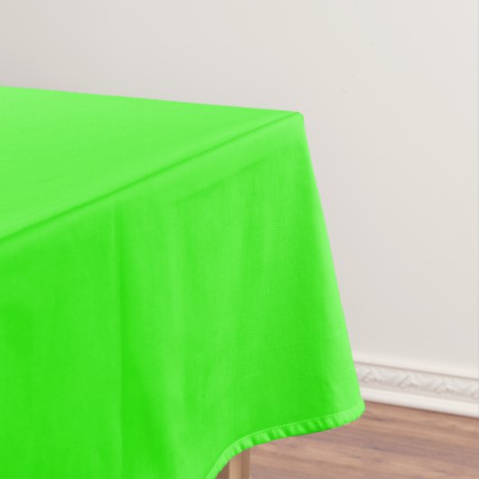 Neon Green Solid Color Tischdecke (Beispiel)