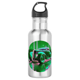 Neon Green Street Rod der 1930er Jahre Edelstahlflasche