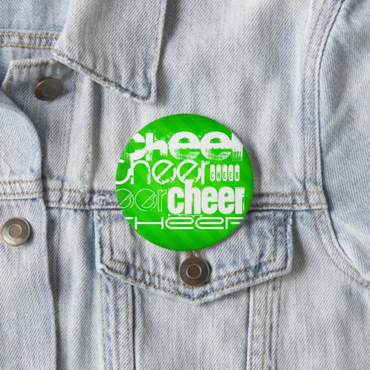 Neon Green Stripes Button (Beispiel)