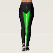 Neon Green Surge Leggings (Rückseite)