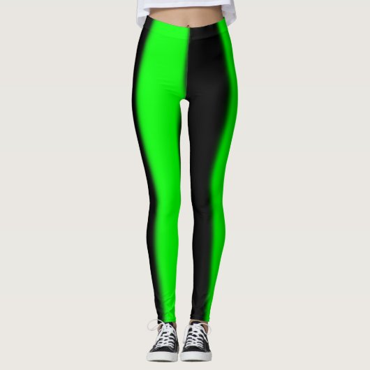 Neon Green Surge Leggings (Vorderseite)