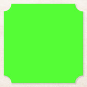 Neon Green Ticket Paper Untersetzer (Vorderseite)