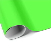Neon Green Wrapping Paper Geschenkpapier (Rolleneckpunkt)