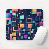 Neon Gridlock Mousepad (Mit Mouse)