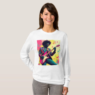 Neon Groove Collective – Psykedelisk Konst & Musik T-Shirt