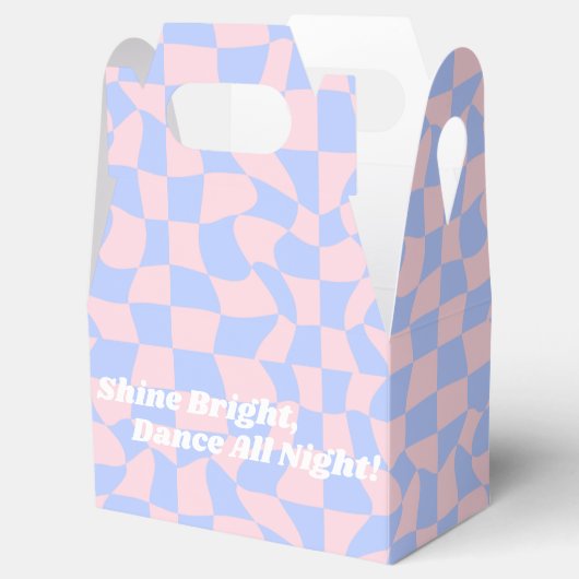 Neon Groovy Disco Geschenkschachtel (Geöffnet)