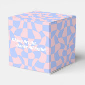 Neon Groovy Disco Geschenkschachtel (Rückseite)