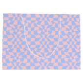 Neon Groovy Disco Große Geschenktüte (Rückseite)