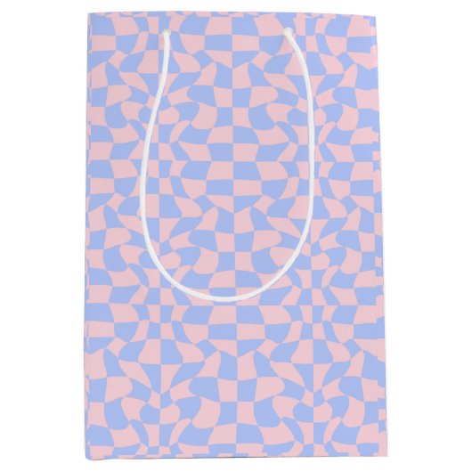 Neon Groovy Disco Mittlere Geschenktüte (Vorderseite)