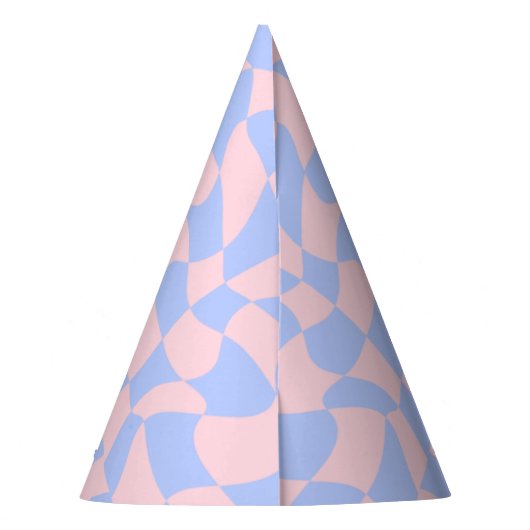 Neon Groovy Disco Partyhütchen (Rückseite)