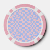 Neon Groovy Disco Pokerchips (Rückseite)