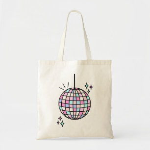 Neon Groovy Disco Tragetasche