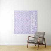 Neon Groovy Disco Wandteppich (Beispiel (Horizontal))