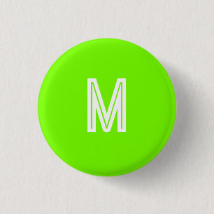 Neon Grün - Monogramm hinzufügen Button