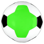 Neon-grüne maßgeschneiderte Fußball (Gedreht)