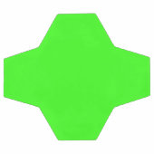 Neon-grüne maßgeschneiderte Fußball (Flach)