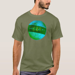 Neon Grünes Fußball T-Shirt