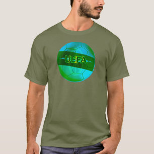 Neon Grünes Fußball T-Shirt