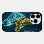 Neon Guardian: Anubis Awakens Case-Mate iPhone Hülle (Rückseite (Horizontal))