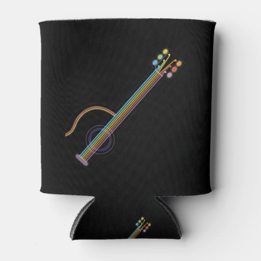 Neon Guitar Dosenkühler (Vorderseite)