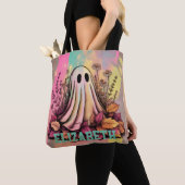 Neon Halloween Ghost, Halloween Ghost, Halloween, Tasche (Von Nahem)