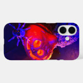 Neon Halloween-Kürbisse Case-Mate iPhone Hülle (Rückseite (Horizontal))
