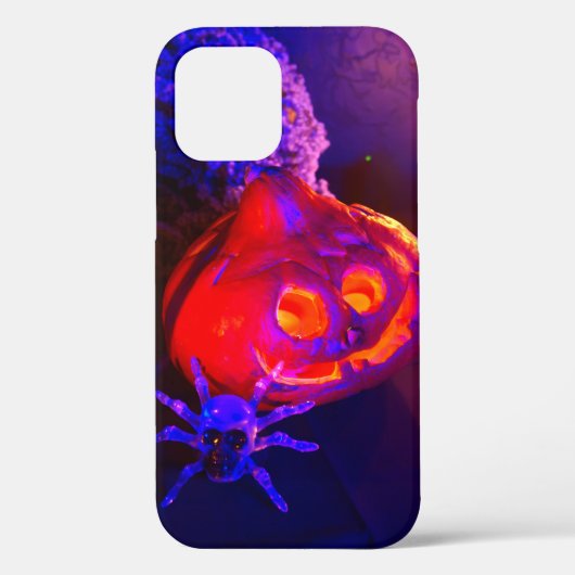 Neon Halloween pumpkins Case-Mate iPhone Hülle (Rückseite)
