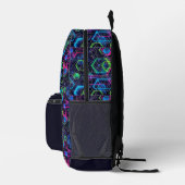 Neon Halos Combi Bedruckter Rucksack (Rechts)