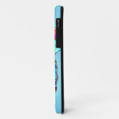 Neon Hand Drawn Anatomisches Herz Case-Mate iPhone Hülle (Hinten/Links)