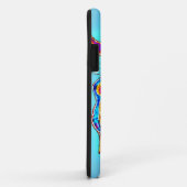 Neon Hand Drawn Anatomisches Herz Case-Mate iPhone Hülle (Hinten/Rechts)
