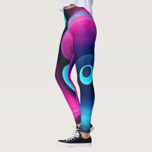 Neon Harmony: Eine moderne Interpretation von Yin Leggings