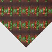 Neon hat ein sehr frohes Weihnachtsfest Seidenpapier (Ausschnitt)