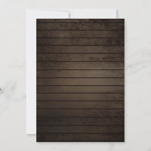 Neon Heart Electric Barn Wedding String Lights Einladung (Rückseite)