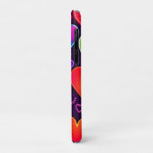 Neon Heart Symphony Case-Mate iPhone Hülle (Hinten/Links)