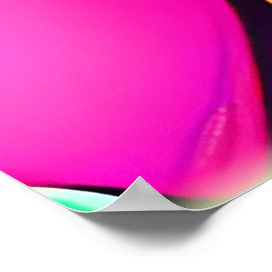 Neon Heart Symphony Poster (Ecke)