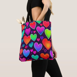 Neon Heart Symphony Tasche