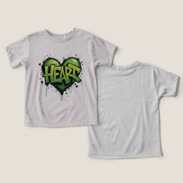 Neon Heartbeat (Design Vorderseite & Rückseite)